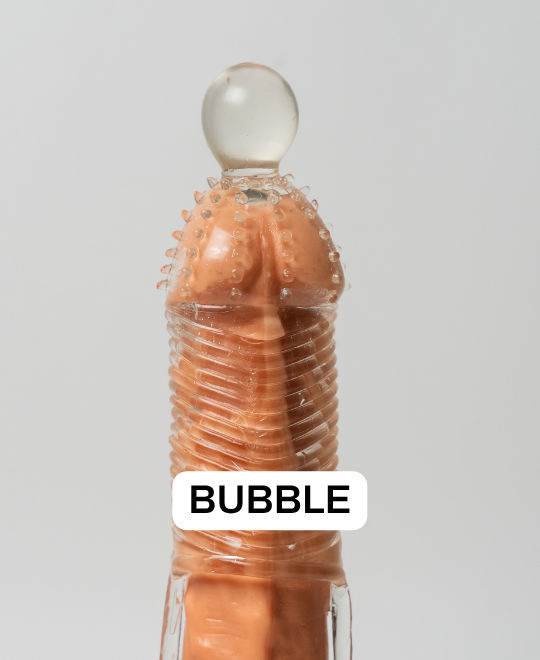 Guaina per pene trasparente