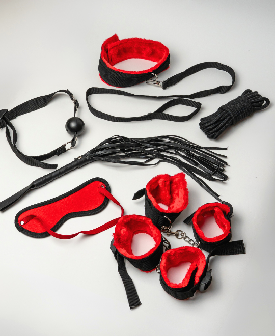 Kit bondage rosso