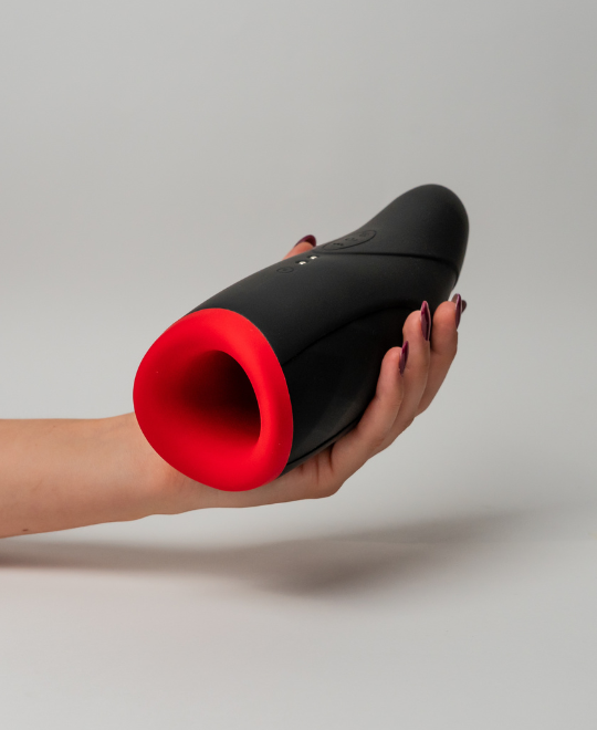 Masturbatore elettrico uomo Red Lips