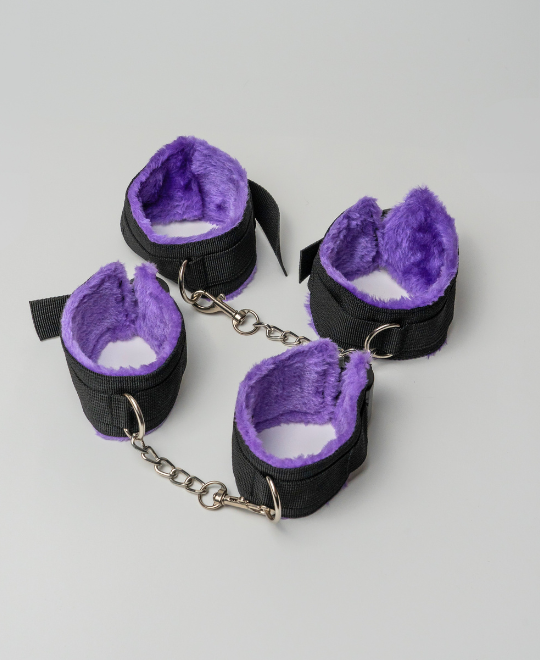Polsini e manette bondage viola